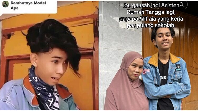 Cerita Perjuangan Alif Cepmek Naikkan Derajat sang Ibu, Sukses Raih Simpati Warganet