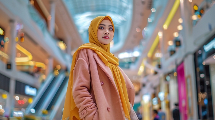 9 Warna Jilbab yang Cocok untuk Baju Kuning Mustard