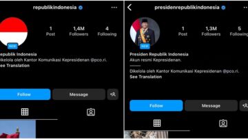 Gebrakan Baru, Negara dan Presiden Repulik Indonesia Kini Punya Akun Instagram Resmi