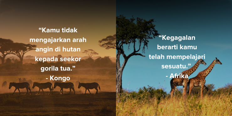 159 Kata-Kata Bijak Dari Afrika, Buat Harimu Lebih Bersemangat