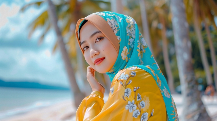 9 Warna Jilbab yang Cocok untuk Baju Kuning Mustard