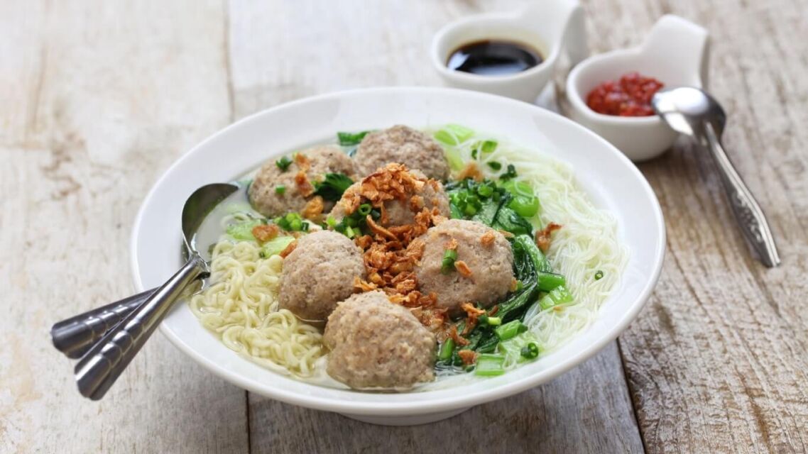 contoh menu natal sederhana bakso