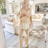 9 Ide OOTD Ibu Hamil Hijab yang Simple, Modern, dan Kekinian