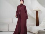 Baju Burgundy Lebaran 2025 Jadi Tren Baru Tahun Ini!