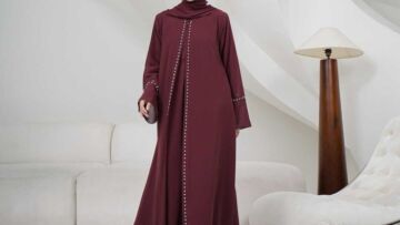 Baju Burgundy Lebaran 2025 Jadi Tren Baru Tahun Ini!