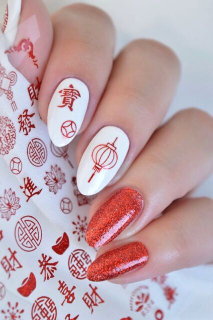 10 Ide Nail Art Imlek yang Estetik, Unik, dan Modern