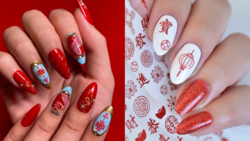 10 Ide Nail Art Imlek yang Estetik, Unik, dan Modern