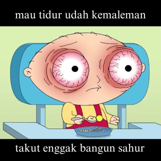 Meme Sahur Lucu dari yang Legend sampai yang Fresh, Kamu Juga Gini Enggak?