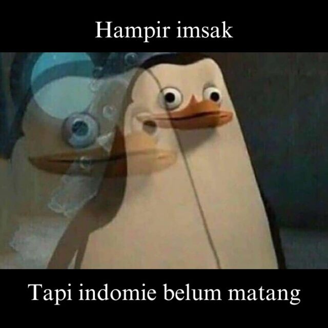 Meme Sahur Lucu dari yang Legend sampai yang Fresh, Kamu Juga Gini Enggak?