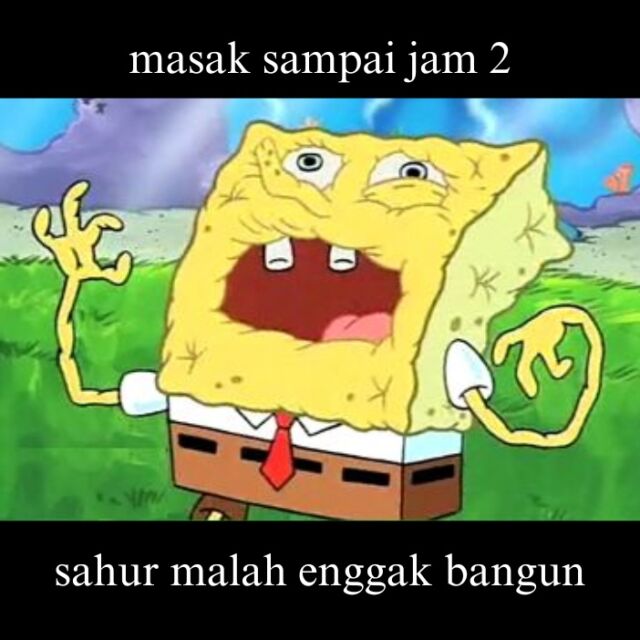 Meme Sahur Lucu dari yang Legend sampai yang Fresh, Kamu Juga Gini Enggak?