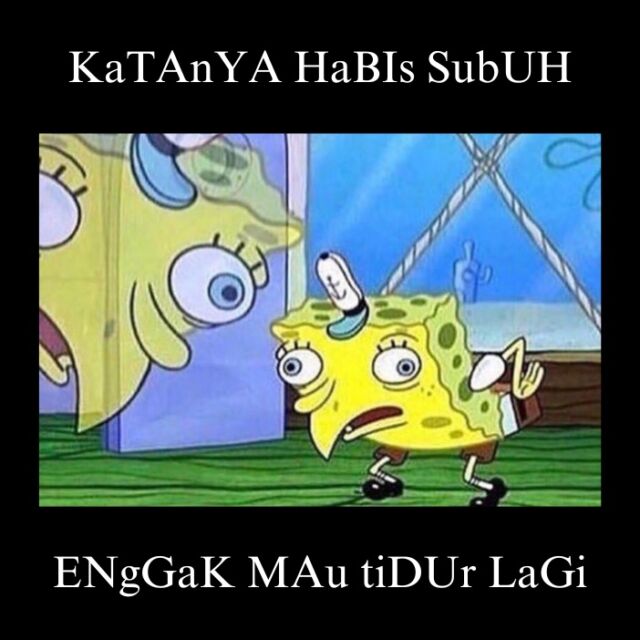 Meme Sahur Lucu dari yang Legend sampai yang Fresh, Kamu Juga Gini Enggak?