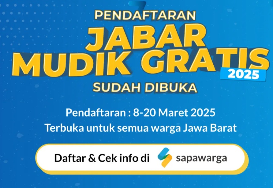 Mudik Gratis Pemprov Jabar 2025, Ini Syarat dan Caranya!