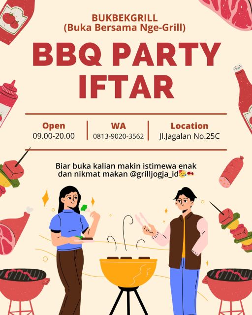 5 Rekomendasi Sewa Grill & BBQ di Jogja yang Terpercaya dengan Harga Terjangkau!